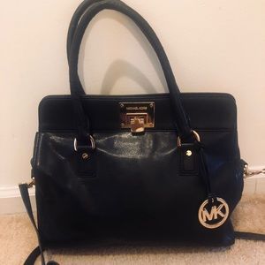 Michael Kors Leather Satchel!